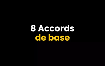 Les 8 accords de base à la guitare