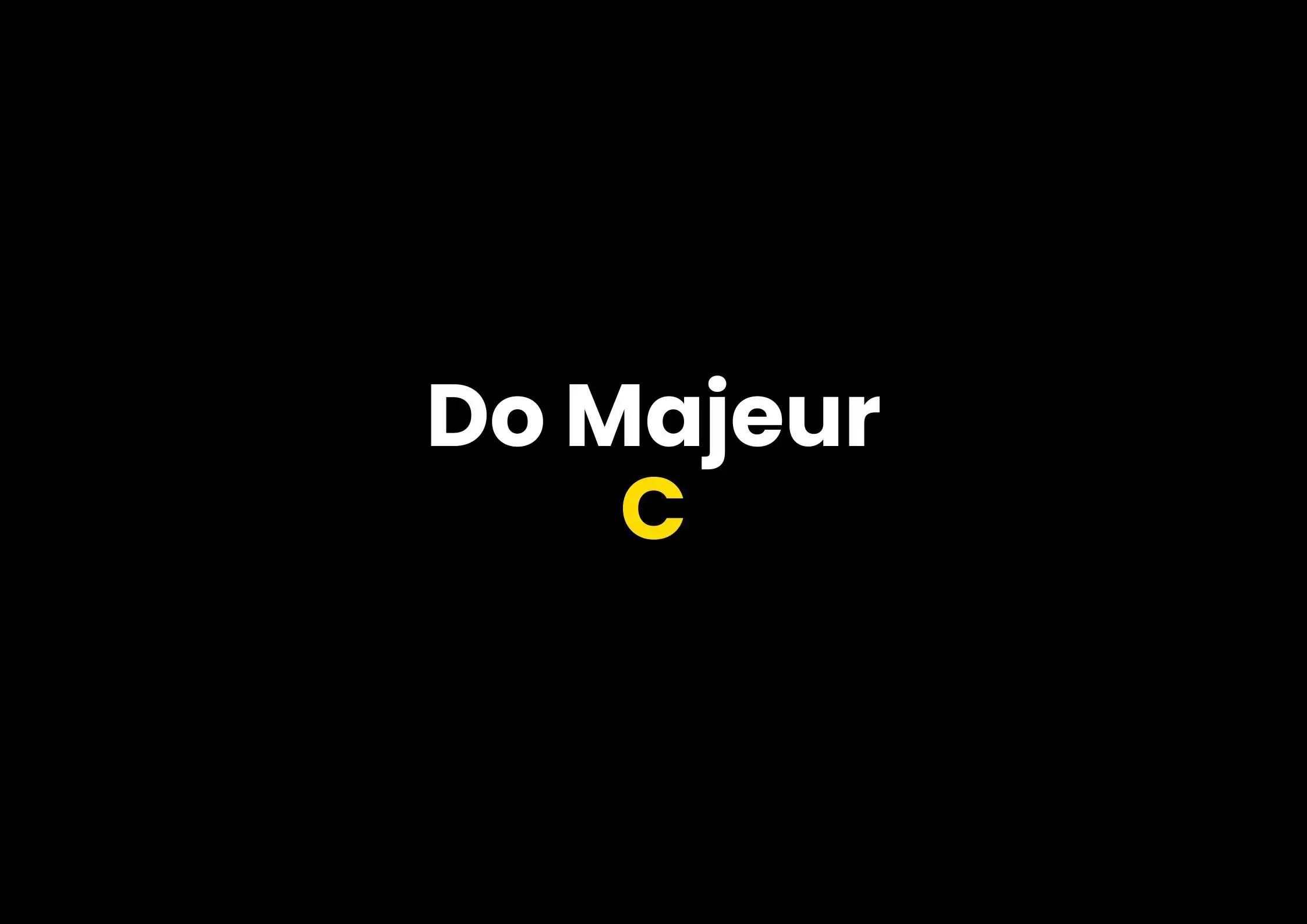 do majeur