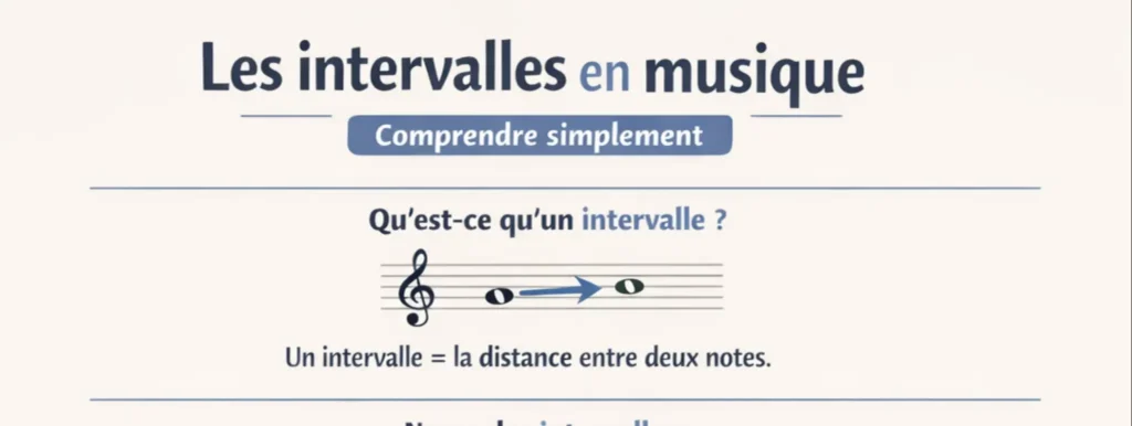 intervalles en musique
