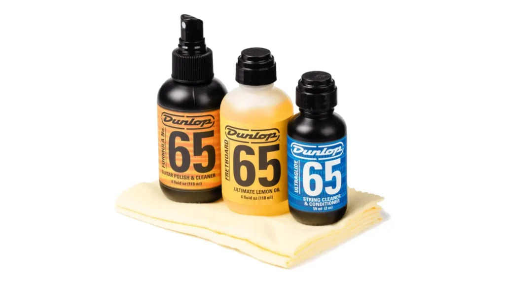 matériel entretien guitare