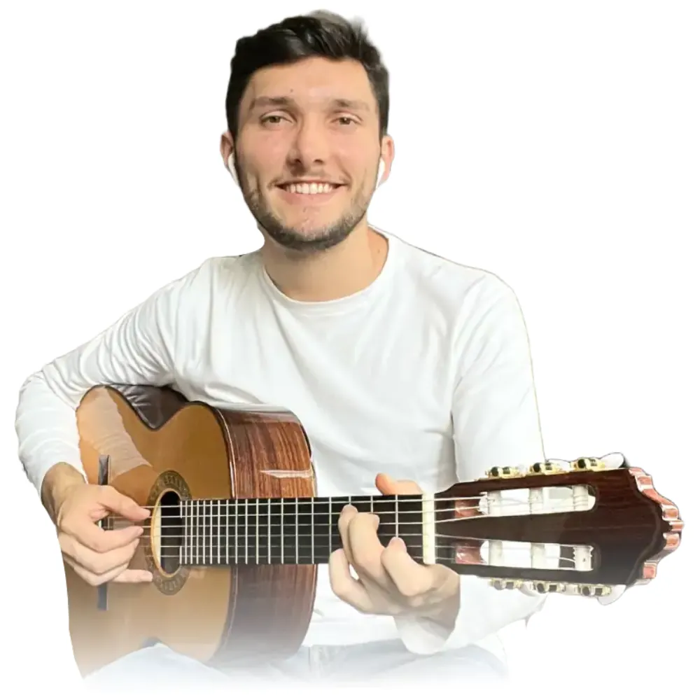 Antoine, guitariste et professeur